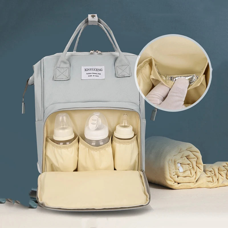 Mommy Bag Diaper Bag Large Capacity Fashionable and High Quality Supplies Supplies for Pregnant Women Babies Backpacks